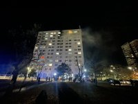 снимка 1 Пожар избухна в студентско общежитие в Бургас