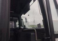 Чужденец потроши два автобуса и маршрутка в Пловдив (СНИМКИ)