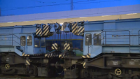 Български кран, изпратен след влаковата катастрофа в Пирот, се е наклонил при възстановителните дейности