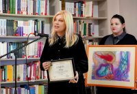 снимка 2 Столичната библиотека раздаде годишните си награди за писател и читател на годината (ГАЛЕРИЯ)