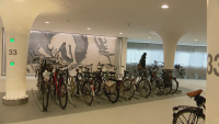 Отвориха първия подводен паркинг за велосипеди в Нидерландия