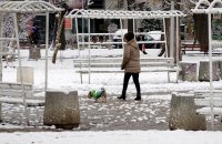 снимка 6 Снегът се завърна в София (Снимки)
