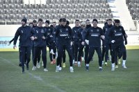 Локомотив Пловдив поднови тренировки, няколко часа след пребирането си от Турция