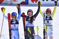 Канадката Лоранс Сен-Жермен спечели титлата в слалома на световното по алпийски ски, Шифрин е втора
