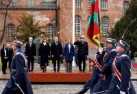 снимка 2 145 години свободна България - церемония на Паметника на Незнайния войн