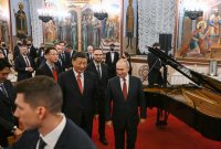 Китайският президент Си Дзинпин си тръгна от Москва
