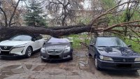 Силен вятър вилня в Пловдив