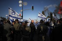Бурните антиправителствени протести в Израел не стихват