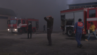 Газова горелка е причинила големия пожар в индустриалната зона в Бургас