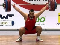 Васил Маринов завърши на пето място в категория до 109 кг на европейското по вдигане на тежести в Ереван