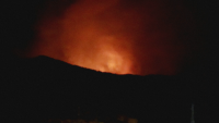 Огромен пожар бушува на френско-испанската граница