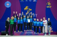 Първият отбор на клуб Илиана спечели титлата при девойките младша възраст на държавното отборно по художествена гимнастика