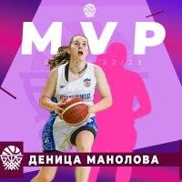 Деница Манолова е MVP на женското баскетболно първенство