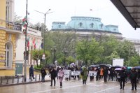 Национален протест срещу убийствата по пътищата се проведе в София