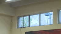 Вандали отново изпотрошиха прозорците в базата по спортна акробатика на ЦСКА в София