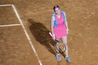 Дъжд прекъсна полуфинала между Елина Рибакина и Елена Остапенко на тенис турнира в Рим