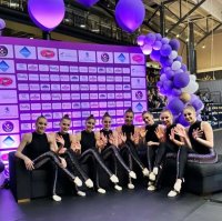 Първият национален отбор на България по естетическа групова гимнастика поведе в класирането на eвропейското във Финландия