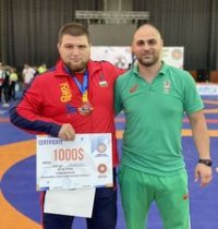 Георги Иванов спечели бронз при 125-килограмовите на турнира по борба "Степан Саркисян" в Ереван