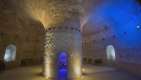 Нова светлинно-звукова система работи в Тракийската куполна гробница в Поморие