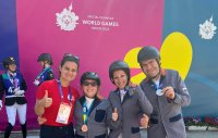 Българският отбор по езда спечели два сребърни и един бронзов медал от Световните летни игри на Спешъл Олимпикс