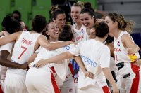 Испания е първият финалист на Европейското първенство по баскетбол за жени