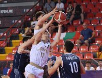 Баскетболните национали до 20 години с трети пореден успех на европейското първенство Дивизия "Б" в Скопие