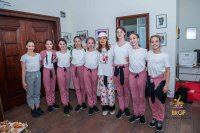 Илиана Раева награди медалистките от световното първенство по художествена гимнастика за девойки