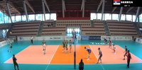 Волейболните национали под 19 години отстъпиха на Сърбия на Балканиадата и ще се борят за второто място в група С