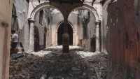 Пожар в Палермо унищожи църква