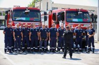 Прибра се първата група български пожарникари, гасили пожари в Гърция
