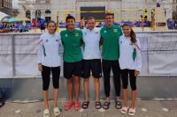 България започна с победа европейското по плажен волейбол под 22 г.