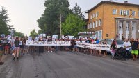 Напрежение на протеста в Цалапица срещу убийството на Димитър