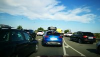 Километрично задръстване на АМ "Тракия" преди Пловдив заради катастрофирал камион