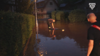Проливните дъждове предизвикаха наводнения в Чехия