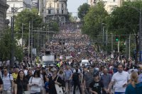 "Сърбия срещу насилието": 15-и граждански протест снощи в Белград