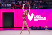 Боряна Калейн спечели сребро на бухалки на световното първенство по художествена гимнастика