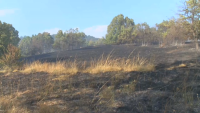 Частично бедствено положение е обявено в Казанлък заради пожара