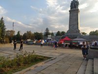 Нов протест пред Паметника на Съветската армия