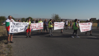 Протест заради лошото състояние на пътя Каблешково - Бургас