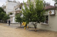 снимка 1 Бурята Елиас: Блокирани пътища и отново наводнения в Гърция