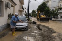 снимка 2 Бурята Елиас: Блокирани пътища и отново наводнения в Гърция