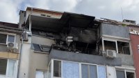 Жена загина при пожар в апартамент в Бургас (СНИМКИ И ВИДЕО)