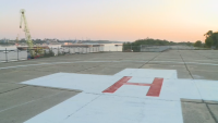 В Русе изградиха площадка за медицински хеликоптери