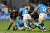 Нова Зеландия разгроми Уругвай и се класира и на теория на четвъртфиналите на световното по ръгби