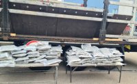 Близо 100 кг марихуана са открити в камион на Дунав мост 2