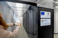 снимка 4 Суперкомпютър ще подпомага работата на български учени (Снимки)