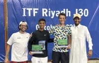 Виктор Марков труимфира с титлата на двойки на тенис турнир в Рияд