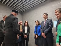Министърът на транспорта откри обновената жп гара в Стара Загора