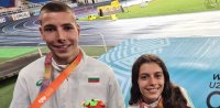 Божидар Саръбоюков и Пламена Миткова са лекоатлет и лекоатлетка на България за 2023 г.