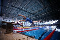 Тонислав Събев триумфира на 50 метра бруст по време на държавното в малък басейн с нов национален рекорд